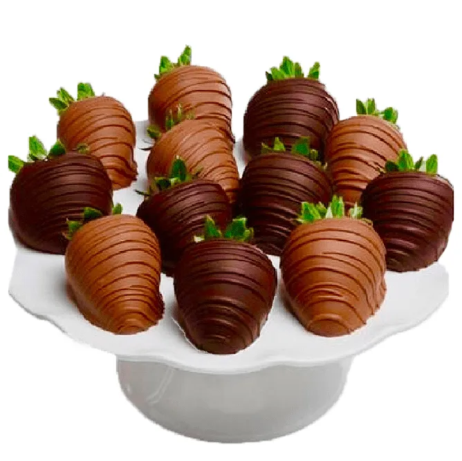 Milk & dark choc box
