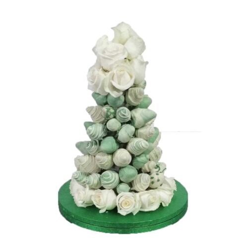 Strawberry Rose Tower Green